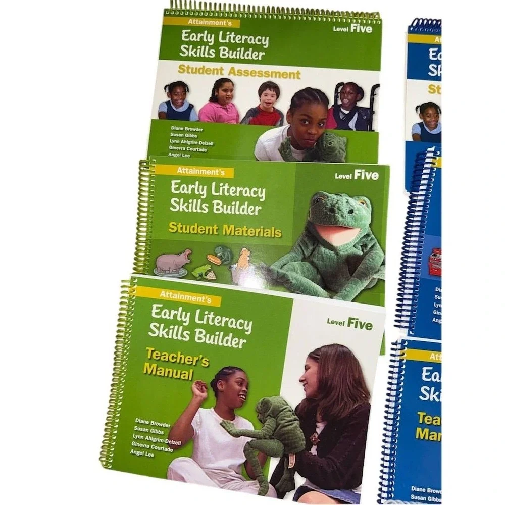Attainment‎ Early Literacy Skills Builder ELSB Kit Box Two Elementary School
